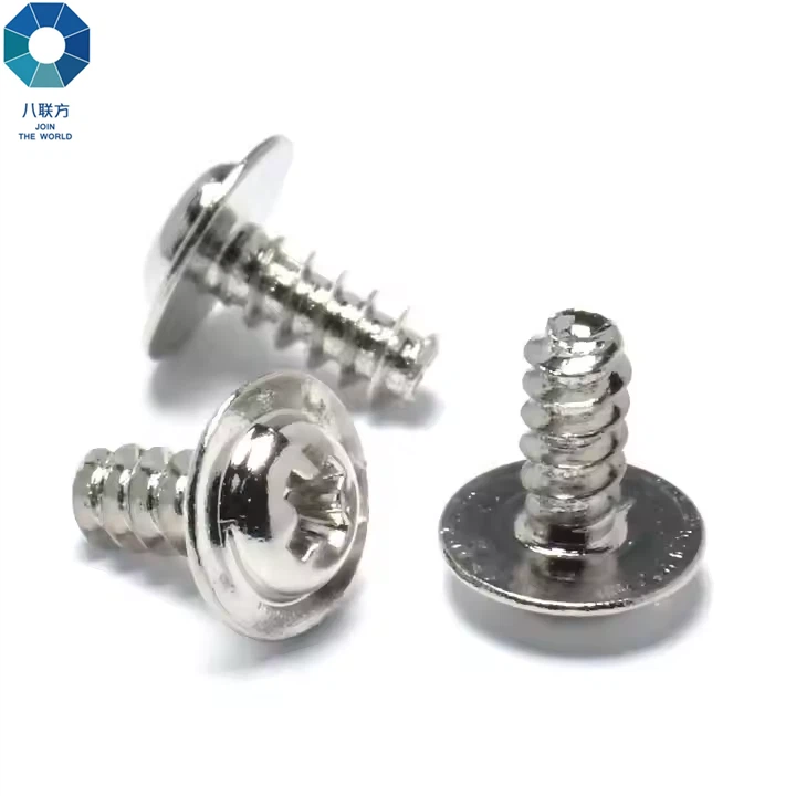 Crossed Pan Flanged Head Screw